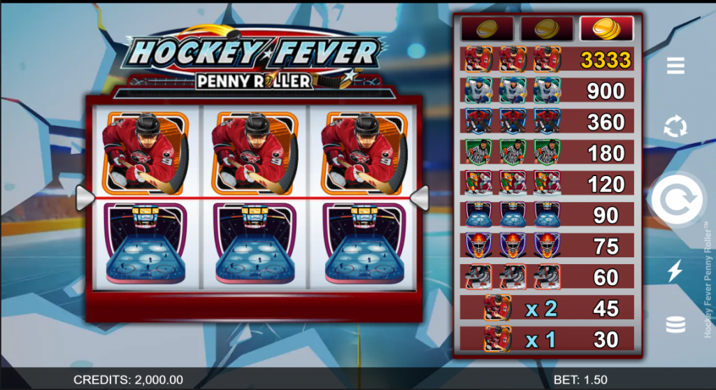 Hockey Fever Penny Roller