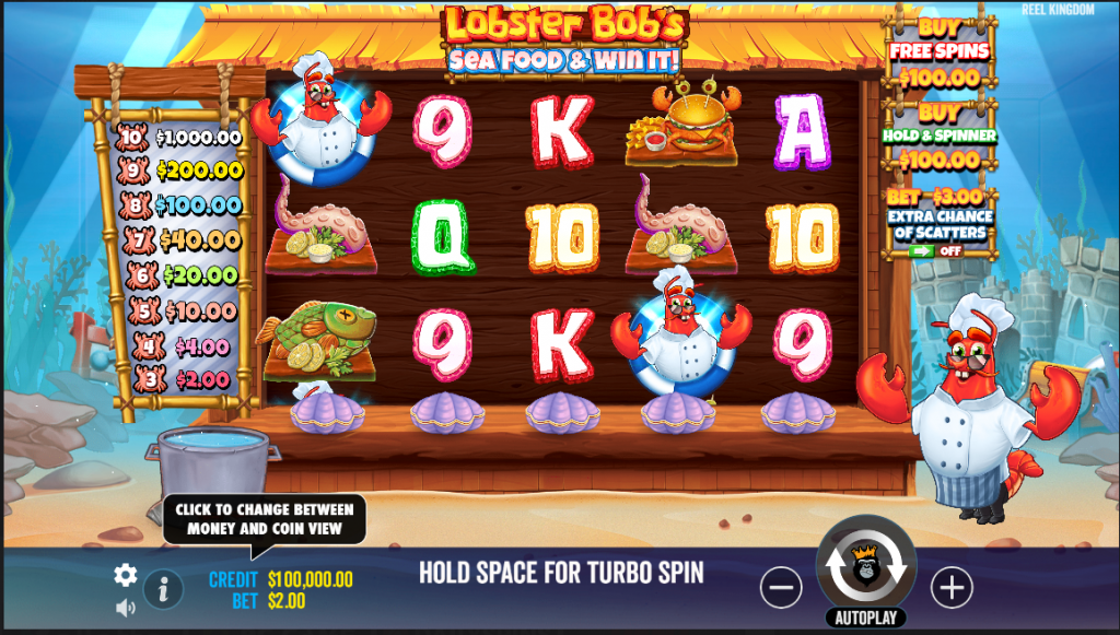 Lobster Bob’s Sea Food and Win It