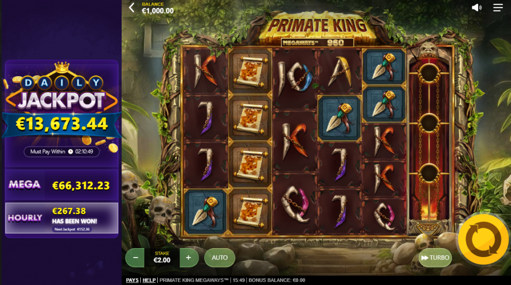 Primate King Megaways