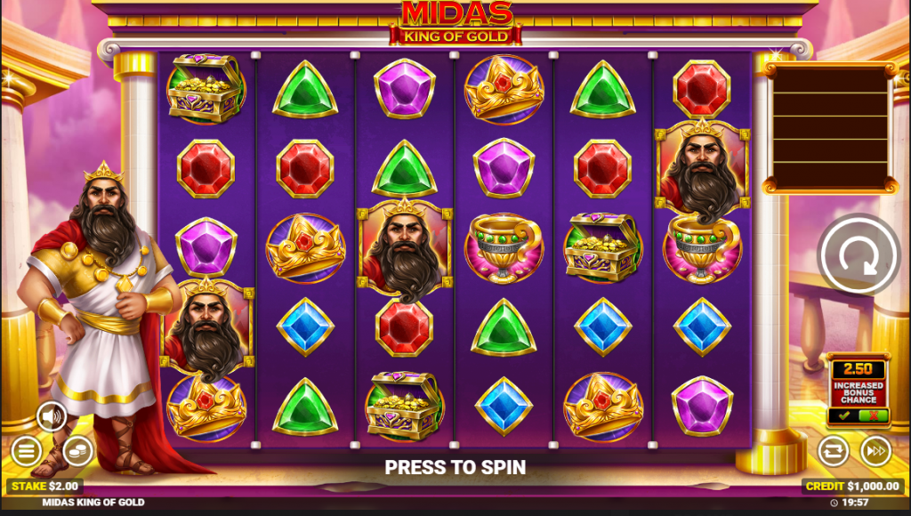 Midas King of Gold