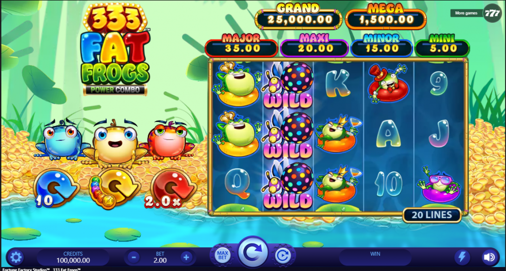 333 Fat Frogs Power Combo