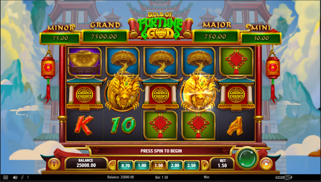 Gold of Fortune God