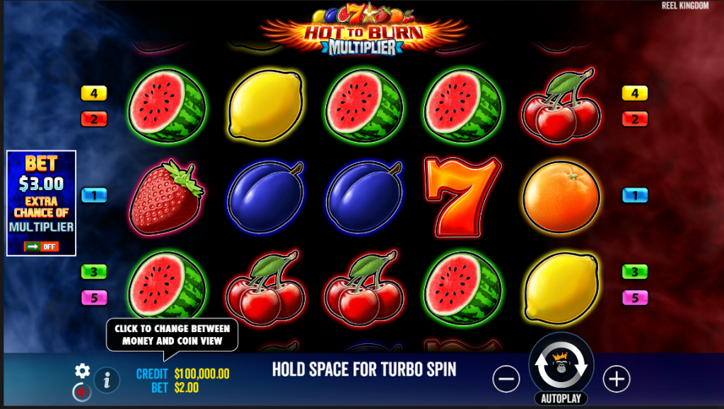 Hot to Burn Multiplier