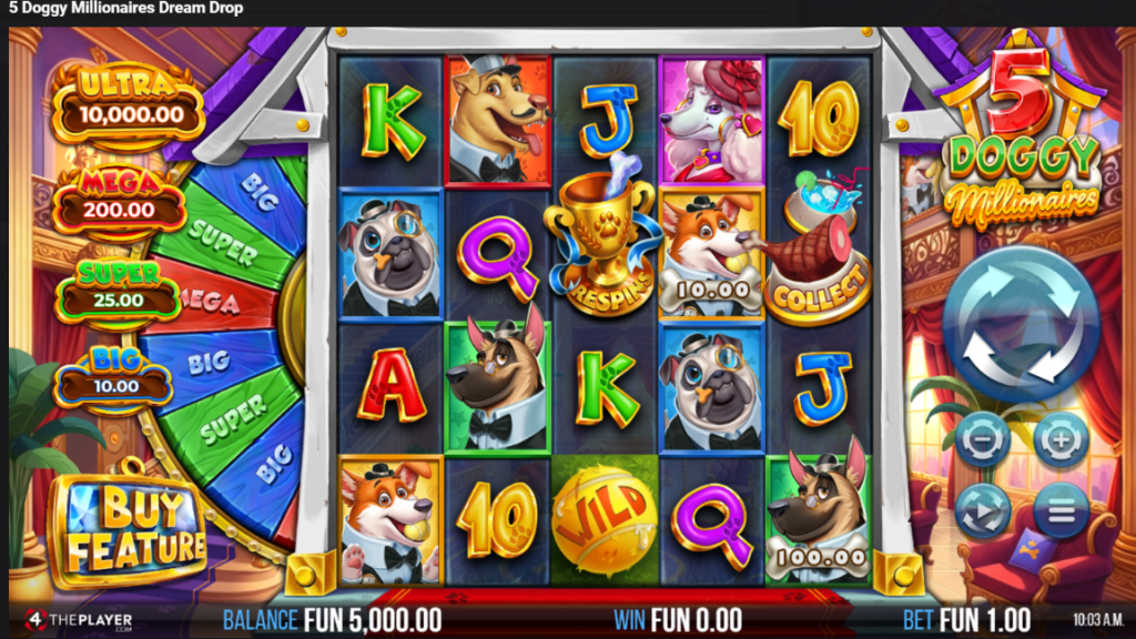5 Doggy Millionaires Dream Drop